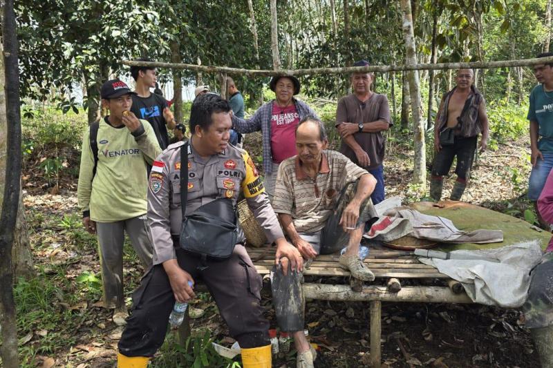 Julia (80) warga yang sempat hilang selama dua hari ditemukan dalam keadaan selamat.
