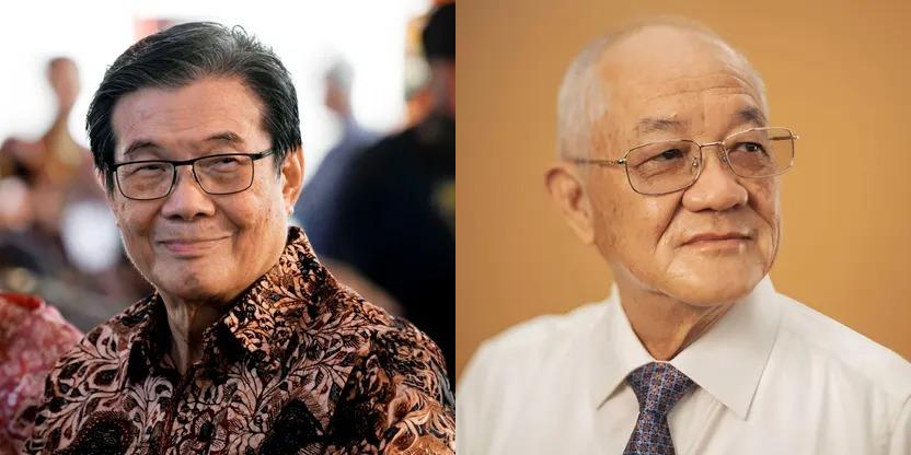 Prajogo Pangestu dan Low Tuck Kwon.