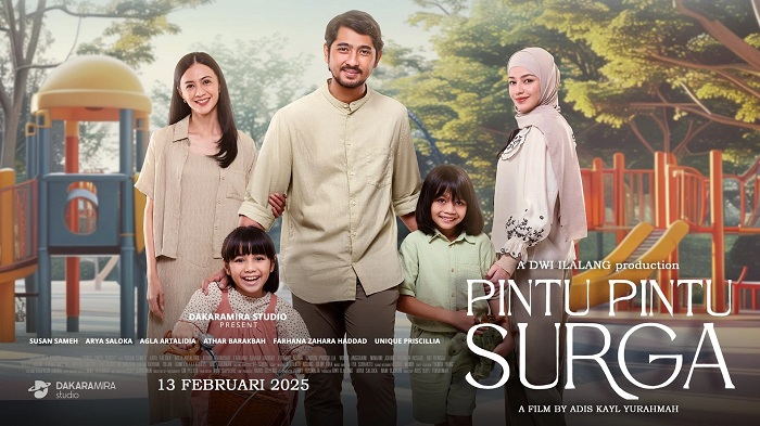 CINTA TERLARANG: Arya Saloka dan Susan Sameh terlibat cinta terlarang di film Pintu-Pintu Surga. Arya memerankan tokoh Arman yang jatuh cinta lagi dengan sang mantan kekasih yang kini berstatus janda,