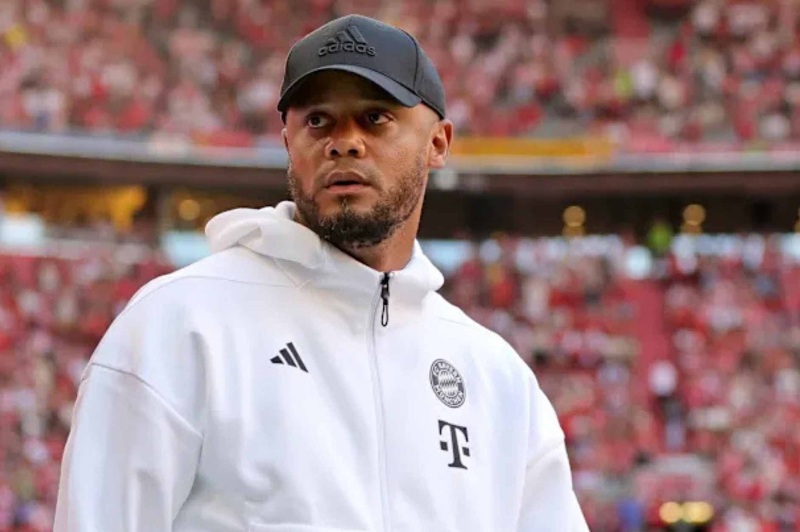 Pelatih Bayern Munich Vincent Kompany.
