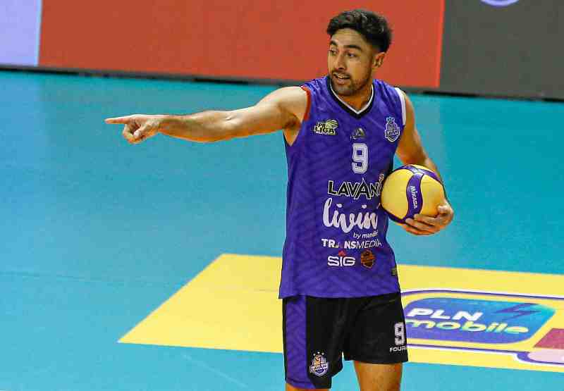 Taylor Lee Sander saat tampil dalam Proliga 2025.
