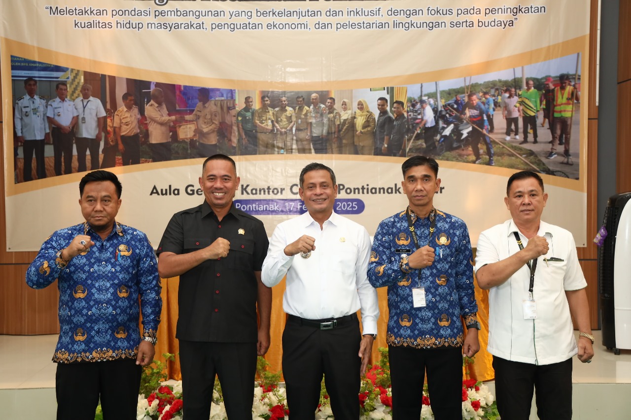 MUSRENBANG: Pj Wali Kota Pontianak Edi Suryanto membuka Musrenbang Tingkat Kecamatan Pontianak Timur.