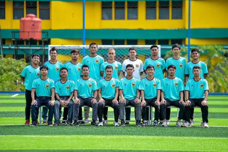 Skuad Persipon Pontianak pada Liga 4 Zona Kalimantan Barat.