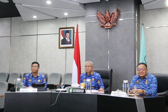 RAKOR: Harisson beserta jajaran mengikuti Rapat Koordinasi Pengendalian Inflasi Tahun 2025 dan Pembahasan Persiapan Angkutan Lebaran Tahun 2025 bersama Menteri Dalam Negeri.