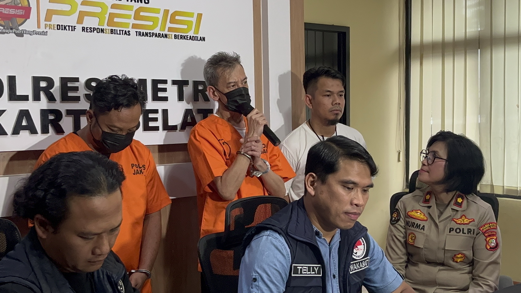 TERSANGKA: Musisi Fariz RM telah ditetapkan sebagai tersangka atas kasus penyalahgunaan narkotika.