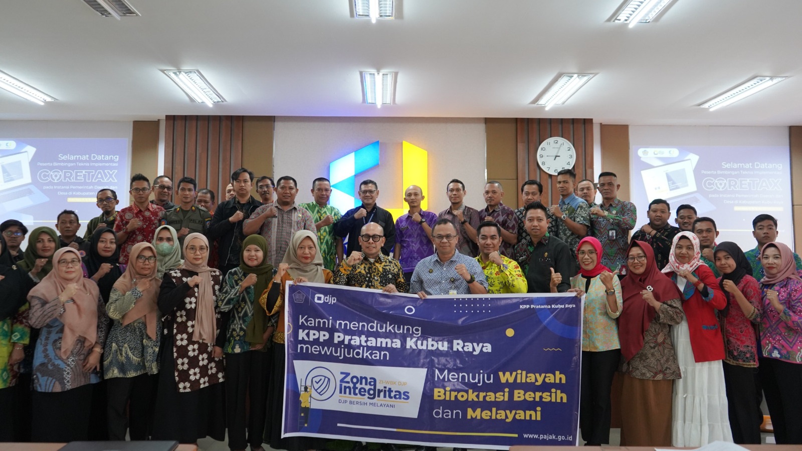 BIMTEK: KPP Pratama Kubu Raya terus berupaya meningkatkan pemahaman dan penggunaan aplikasi Coretax di kalangan instansi pemerintah daerah.