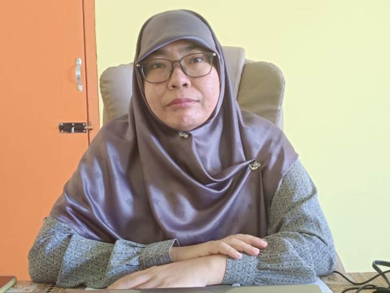 Pemimpin Perum Bulog Cabang Putussibau Kartika.
