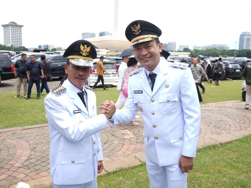 Gregorius Herkulanus Bala dan Florensius Ronny resmi menjabat sebagai Bupati dan Wakil Bupati Sintang.