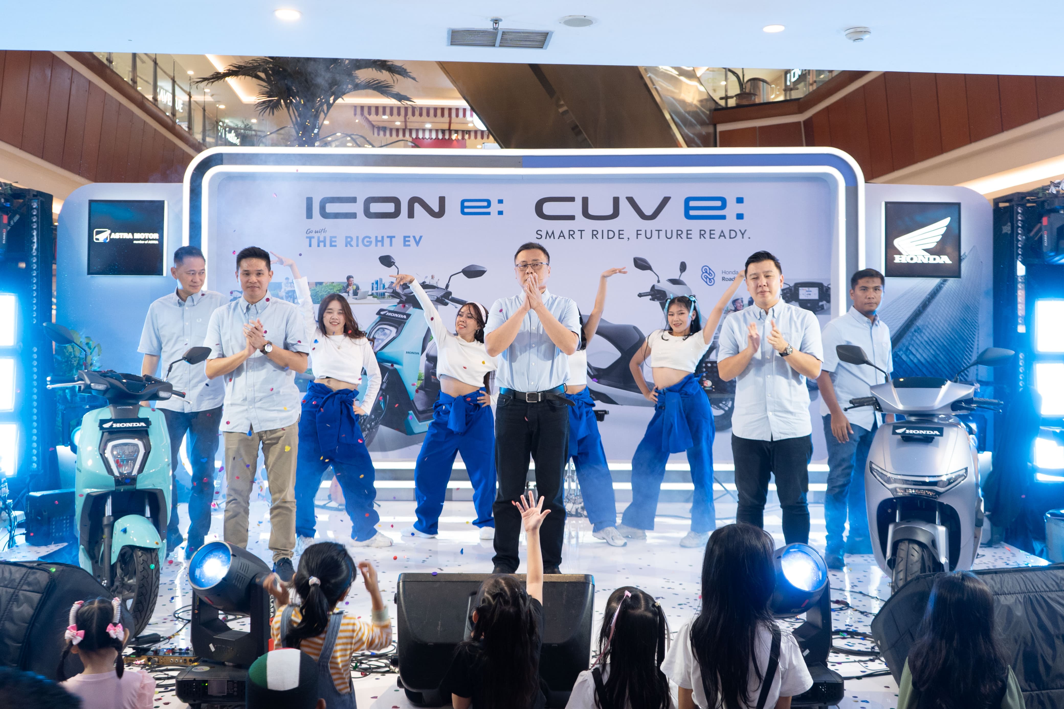 Peluncuran Honda ICON e: dan Honda CUV e: di Ayani Mega Mal, Pontianak.