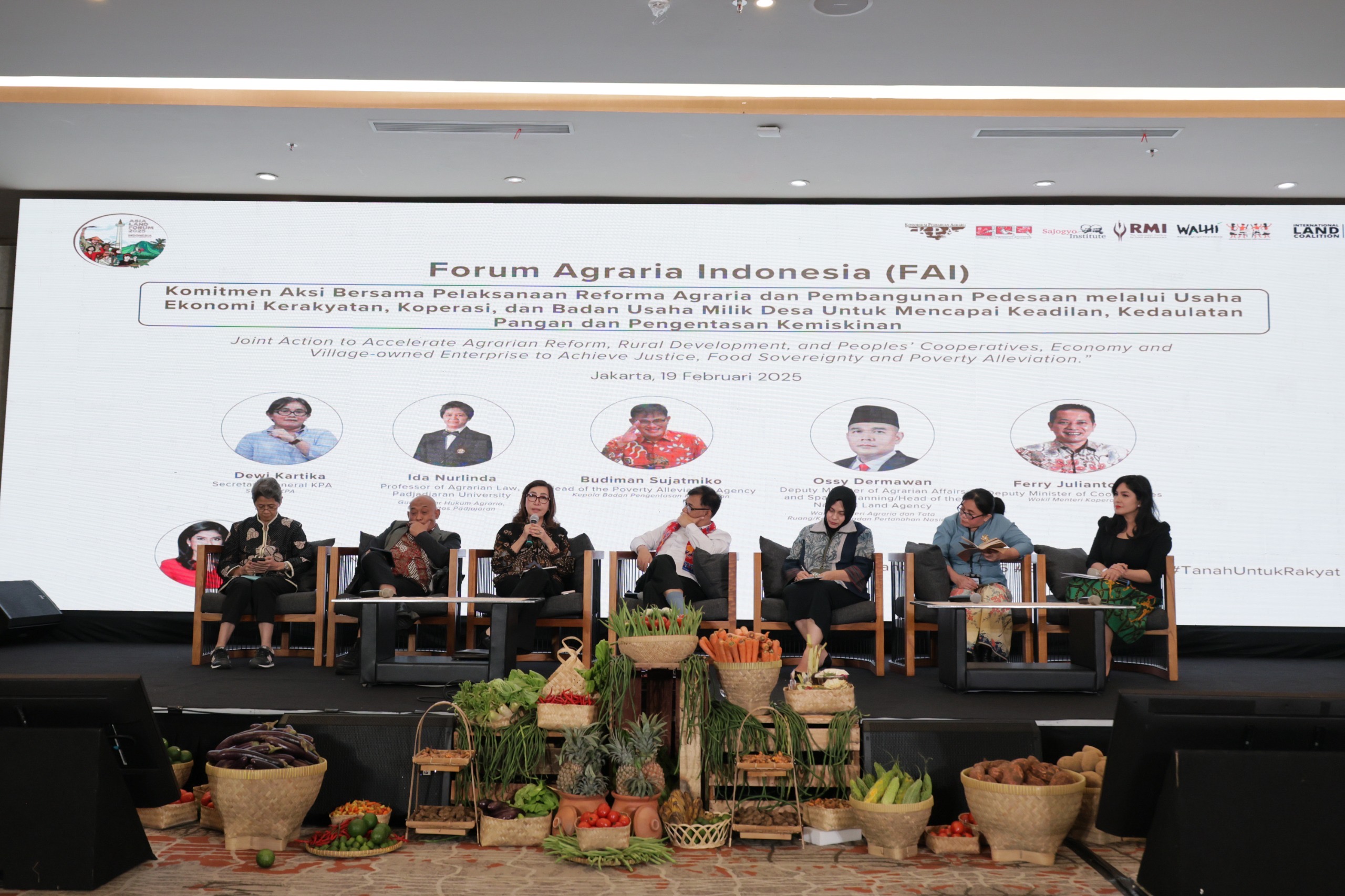 Panel Diskusi pada Asia Land Forum 2025.