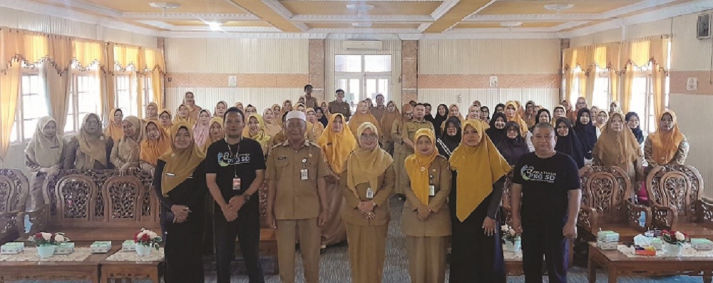 PESERTA : Para peserta pelatihan peningkatan kompetensi Bimbingan Konseling (BK).