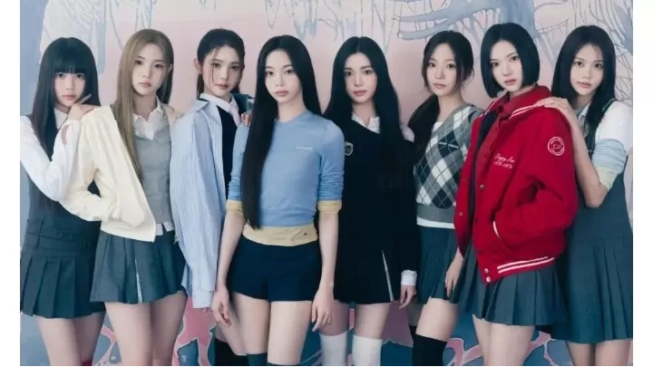 MEGATIF: Girlgrup Hearts2Hearts mendapat banyak komentar negatif.