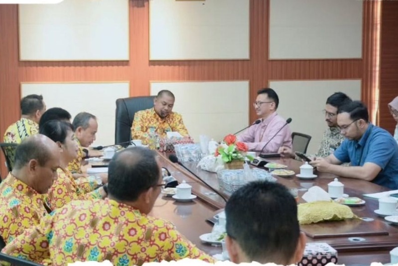 Kepala Perwakilan BPKP Kalbar, Rudy M. Harahap, melakukan entry meeting evaluasi perencanaan dan pembangunan 2025 di Ketapang, Kamis (27/2).