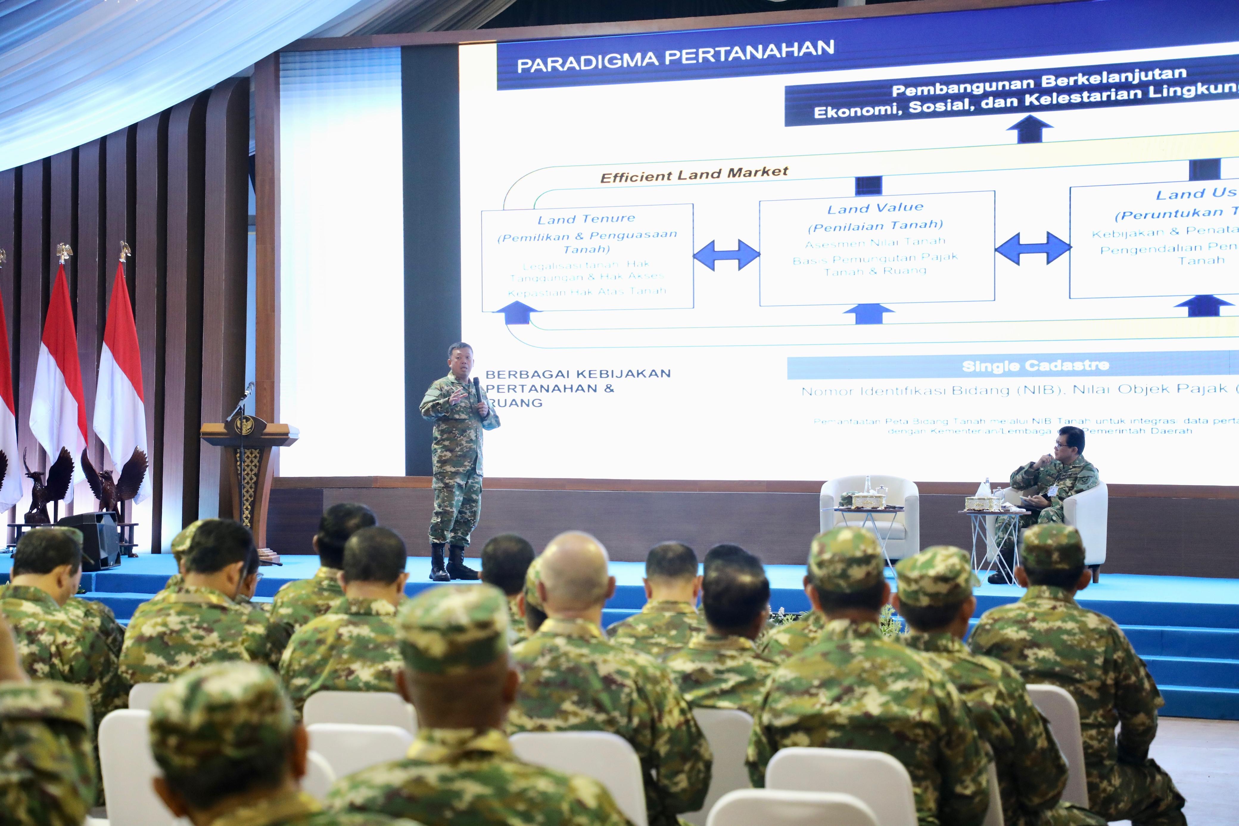 Magelang Retreat yang berlangsung di Komplek Akademi Militer Magelang, Kamis (27/02/2025).