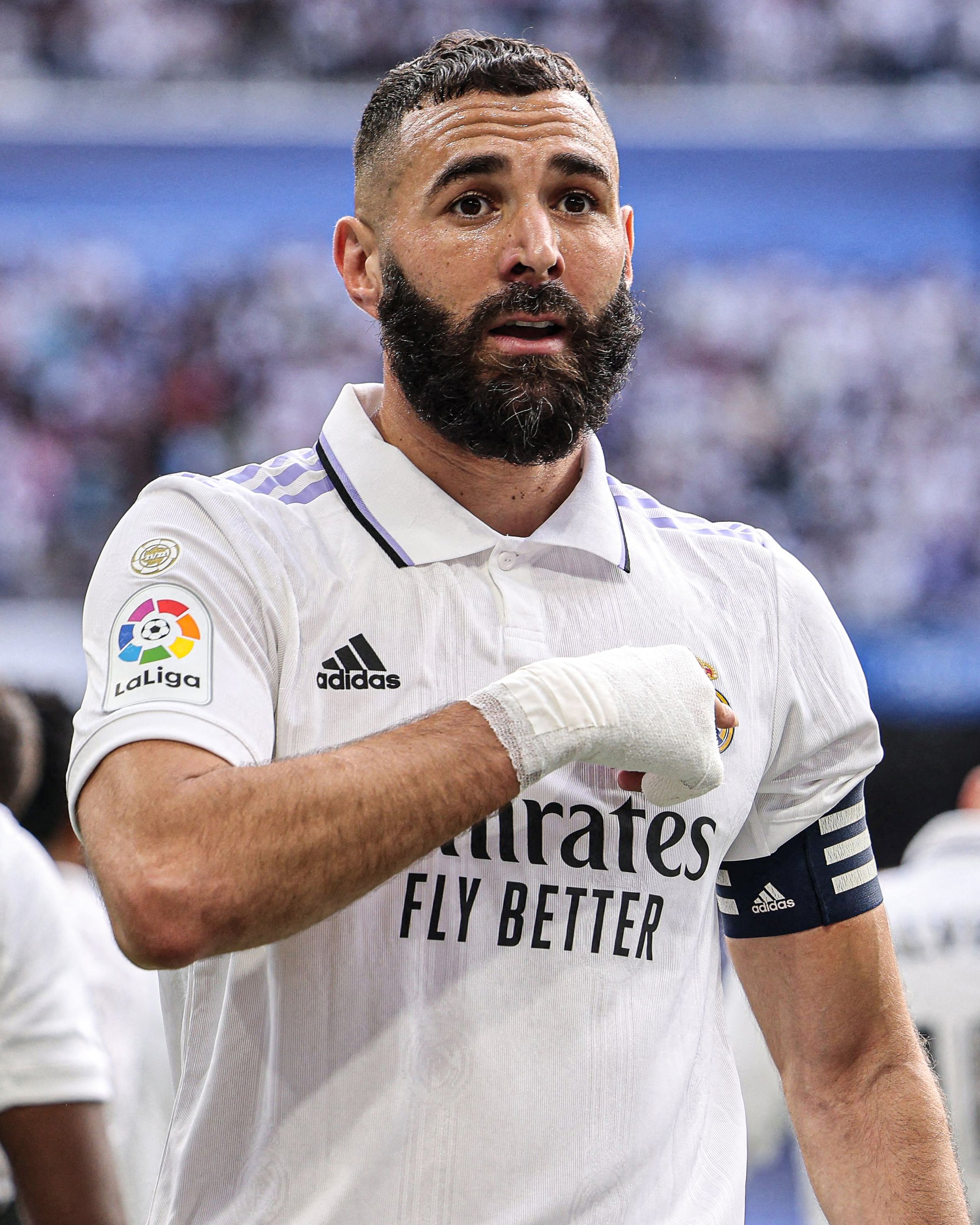 INGIN KEMBALI: Karem Benzema semasa masih memperkuat Real Madrid