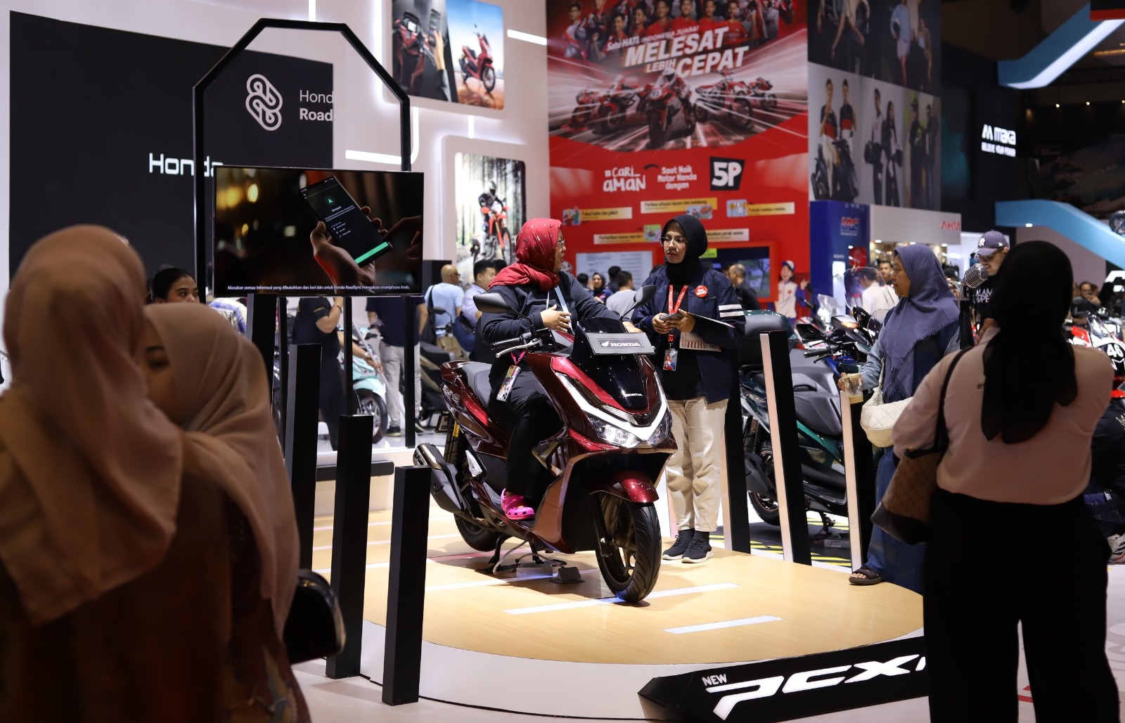 New Honda PCX160 J di IIMS 2025.