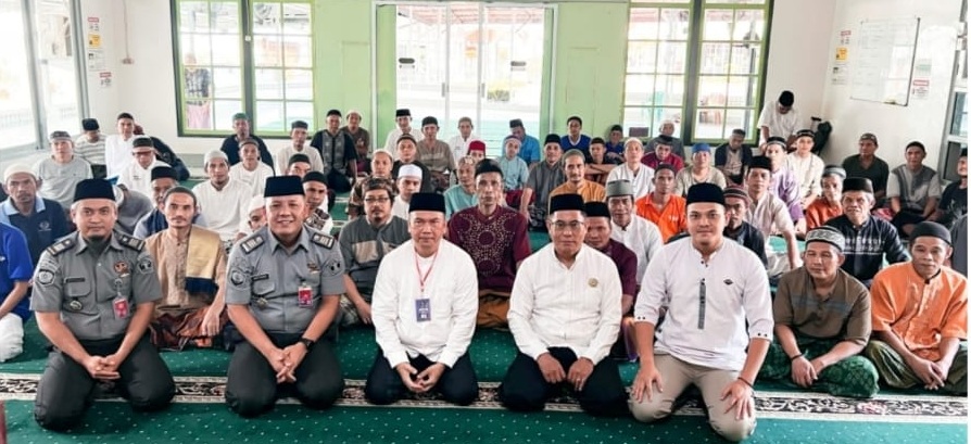 Pembukaan pesatnren Ramadan 1446 H di Lapas Kelas 2A Pontianak dan Lembaga Dakwah Komunitas PWM Kalbar, Senin (3/3).