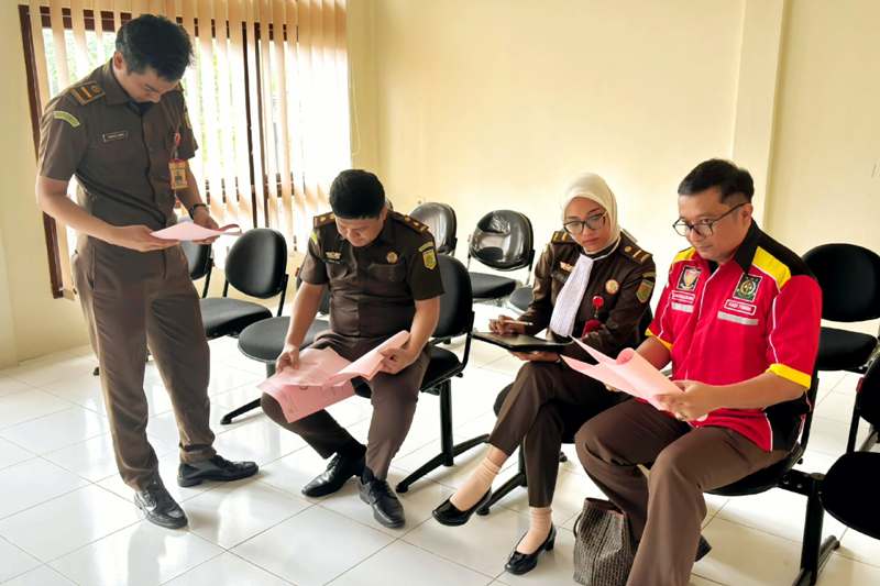 Persidangan yang digelar Pengadilan Negeri Bengkayang, Selasa (3/3).