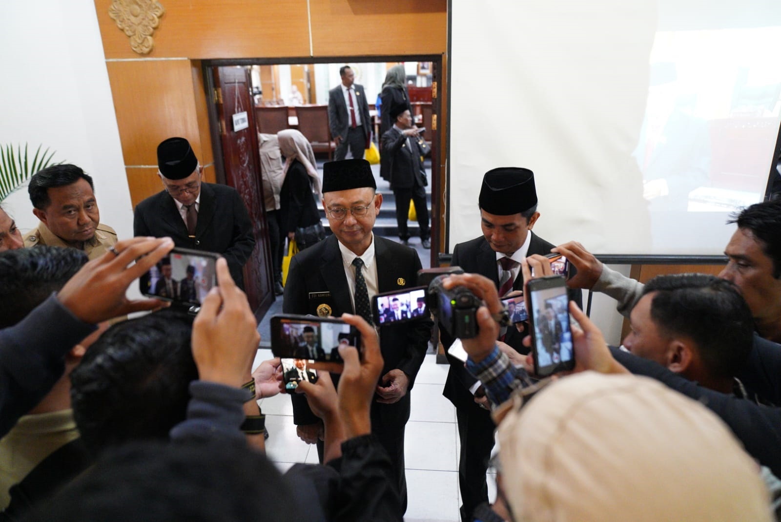 EFISIENSI: Wali Kota Pontianak Edi Rusdi Kamtono menyebut efisiensi anggaran dialihkan untuk program prioritas yang menyentuh masyarakat.