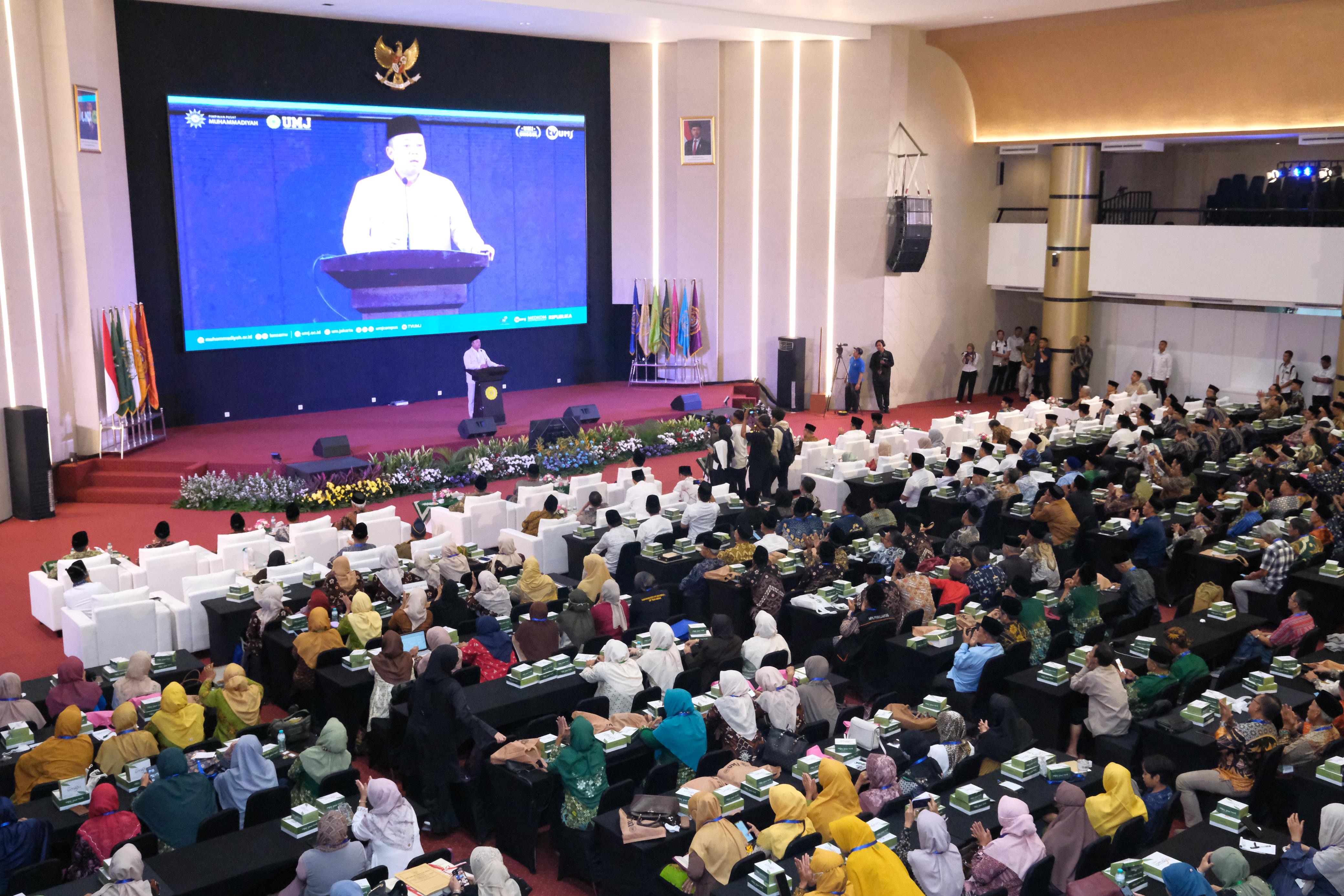 Pengajian Ramadan 1446 H yang digelar di Auditorium Universitas Muhammadiyah Jakarta, Tangerang Selatan.