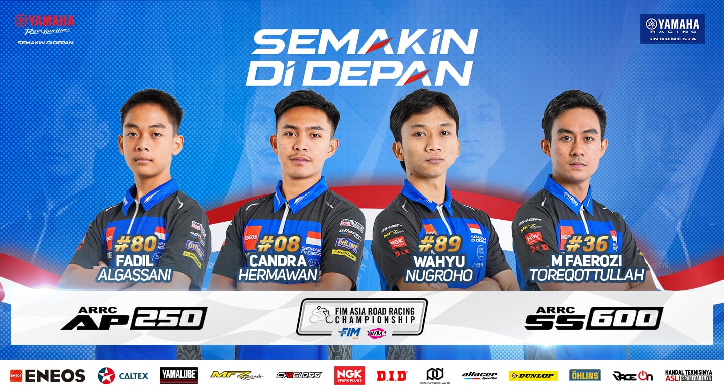 Line Up Yamaha Racing Indonesia 2025.