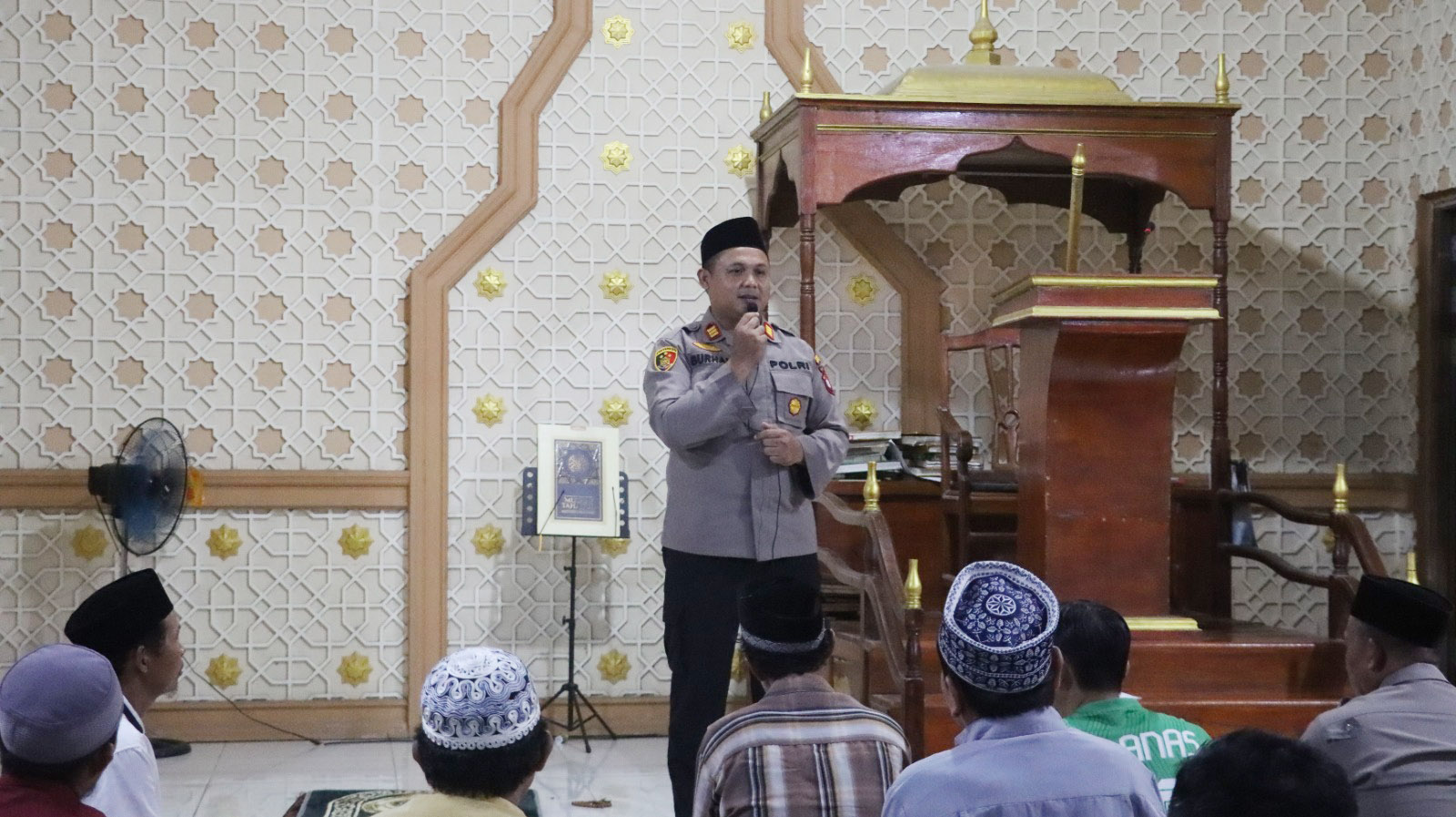 PENGAWASAN : AKP Burhan Nuddin mengingatkan para orang tua agar memperketat pengawasan anak.