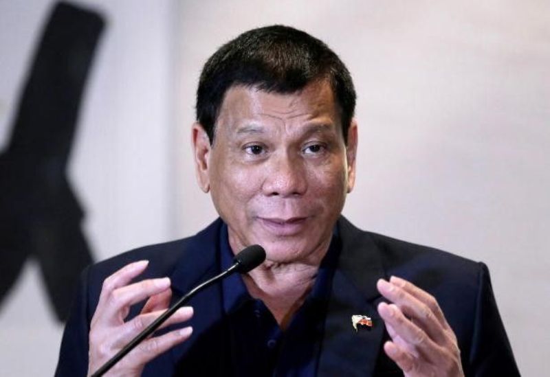 Mantan Presiden Filipina Rodrigo Duterte.