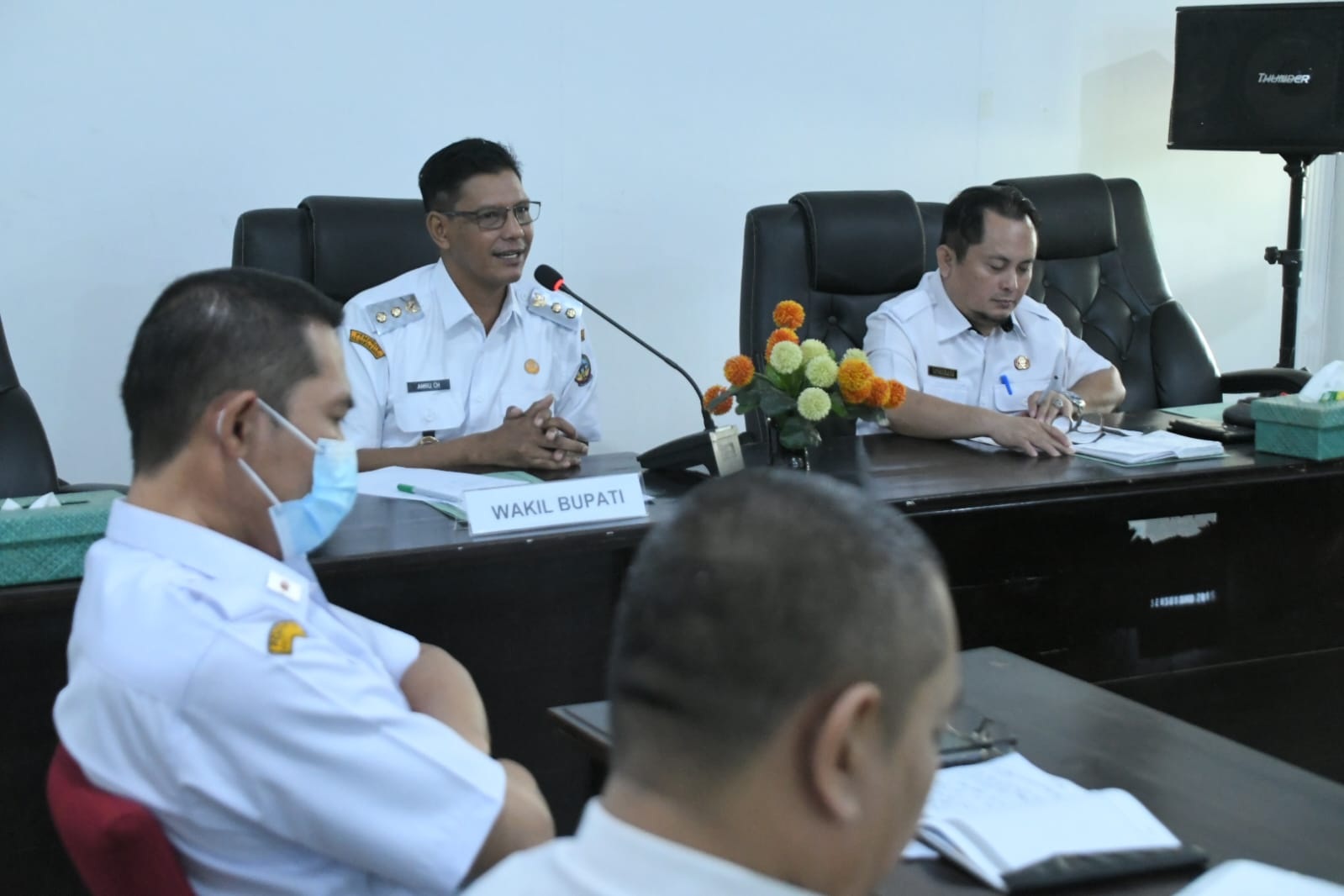 TANGGUNG JAWAB: Rapat Permohonan Dukungan Program TJSL Perusahaan Tahun 2025.