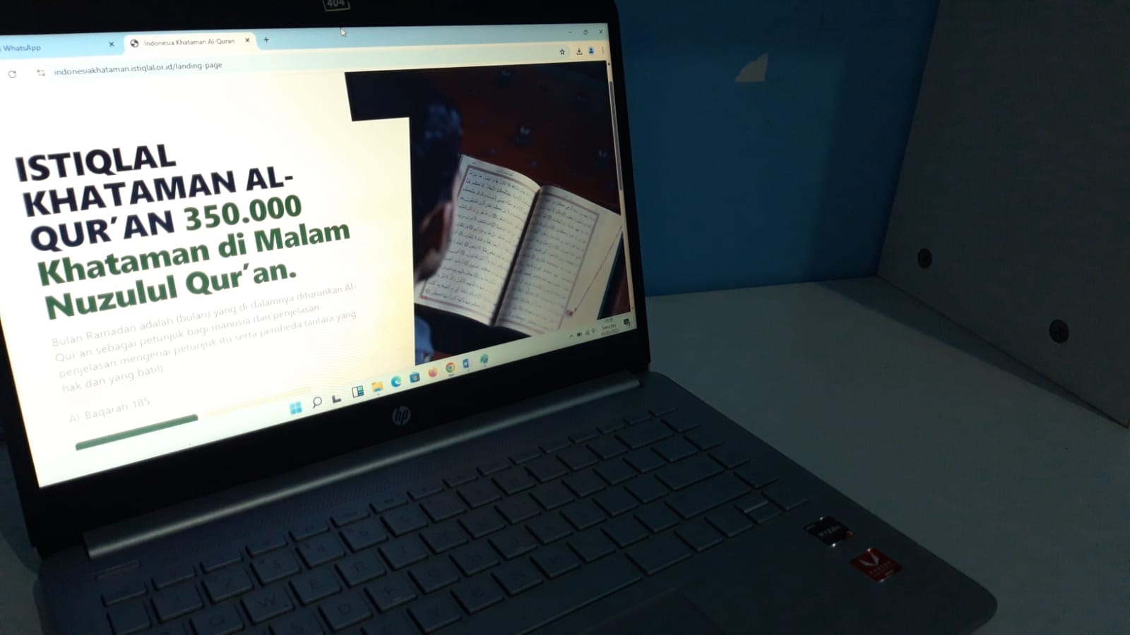 WEBSITE Pendaftaran: Peserta yang akan mengikuti kegiatan ini dimingta melakukan pendaftaran melalui laman website dan mengikuti alur pendaftaran.