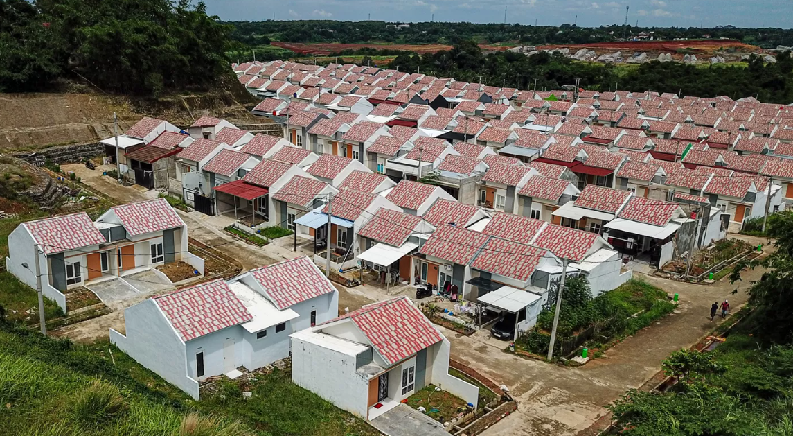 Ilustrasi rumah subsidi.
