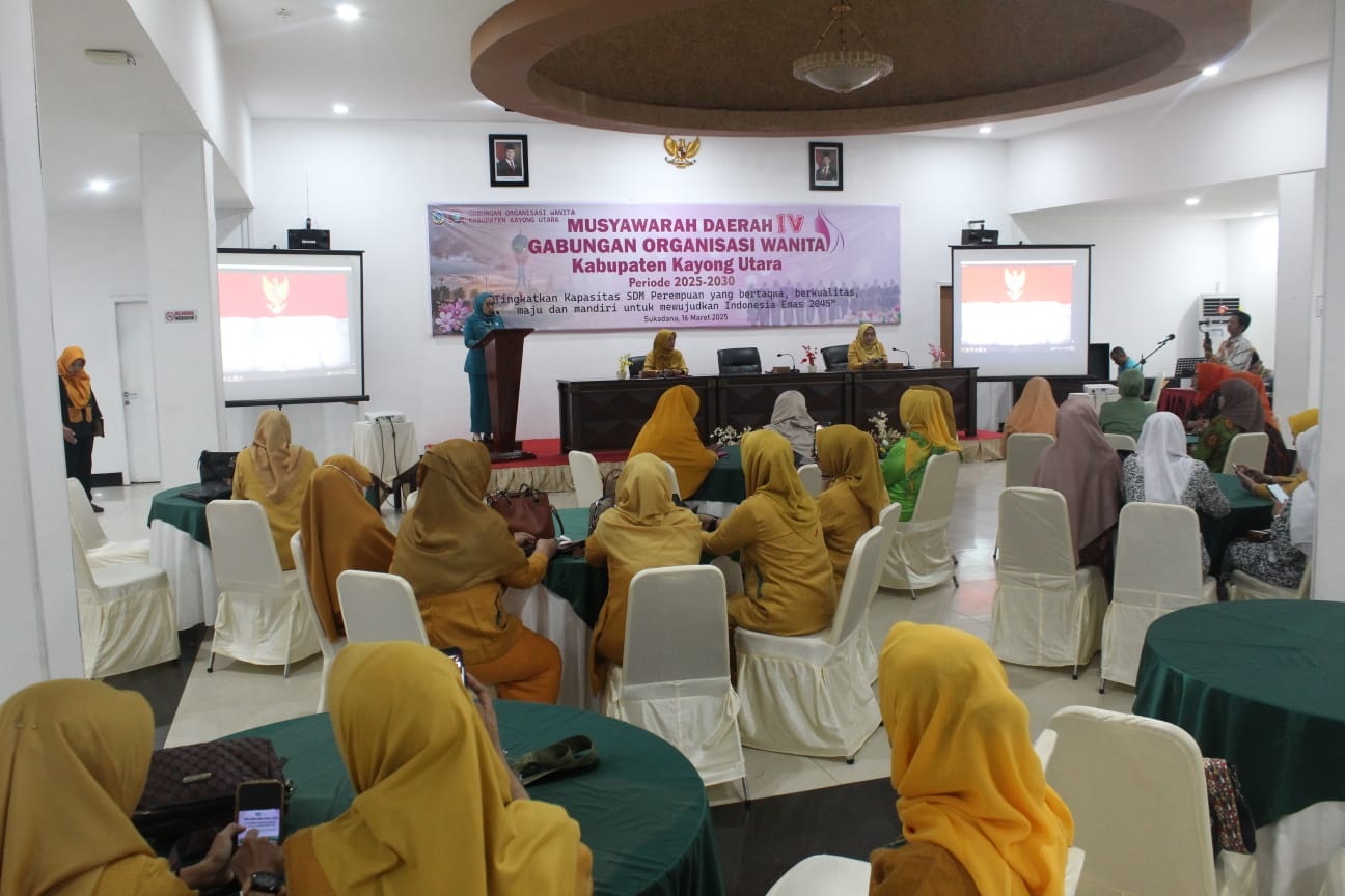 GOW : Gabungan Organisasi Wanita (GOW) Kabupaten Kayong Utara menggelar Musyawarah Daerah (Musda) ke-I.