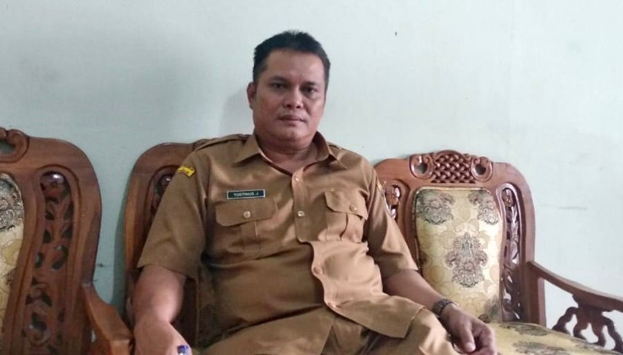 Yustinus, Seketaris Dinas Pendidikan dan Kebudayaan Kabupaten Sintang.