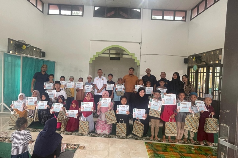 Festival ramadan yang digelar beacukai Nanga Badau.