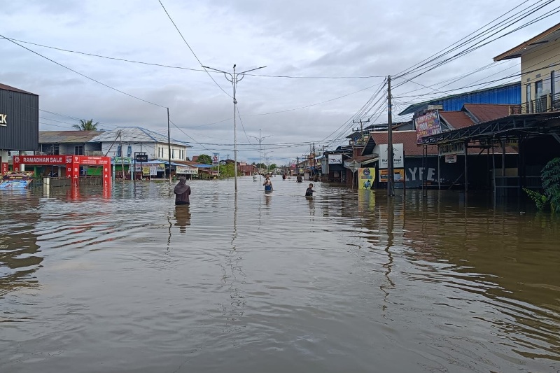 Banjir besar yang terjadi tahun ini dianggap masyarakat banjir paling besar.