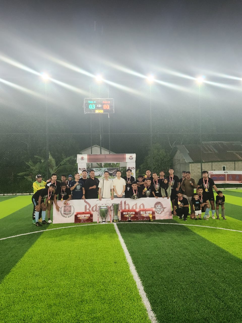 Final Turnamen Mini Soccer Ramadan Cup Ragam x Ginza.
