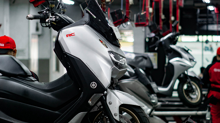 Bengkel Yamaha.
