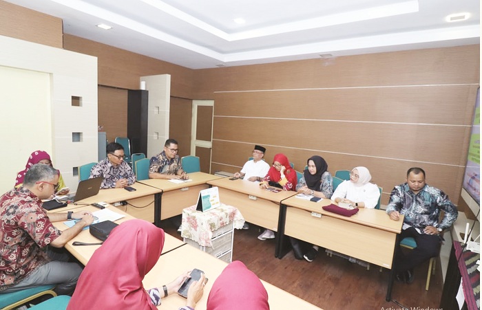 KESEHATAN : Kunker DPRD Kabupaten Sambas ke Dinas Kesehatan Kota Pontianak membahas isu kesehatan.
