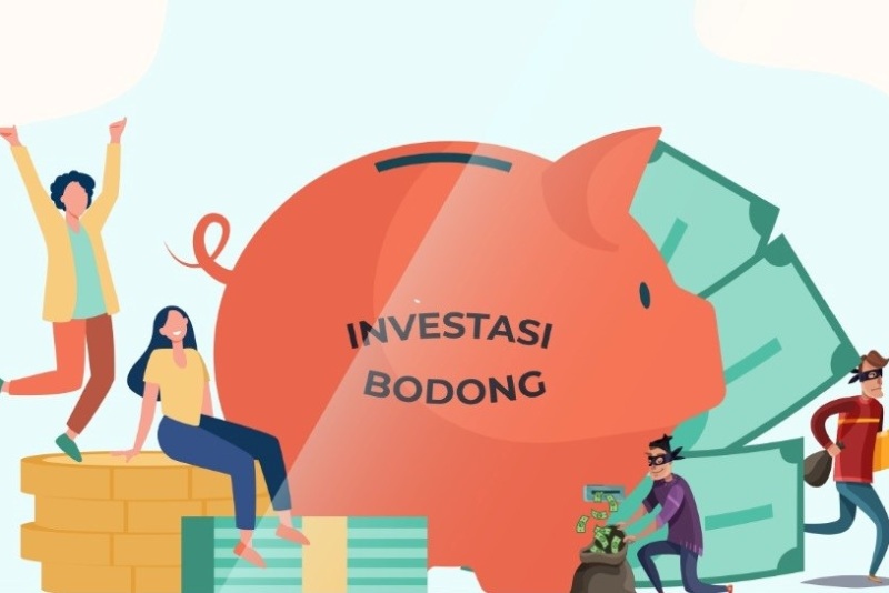 Ilustrasi investasi bodong.