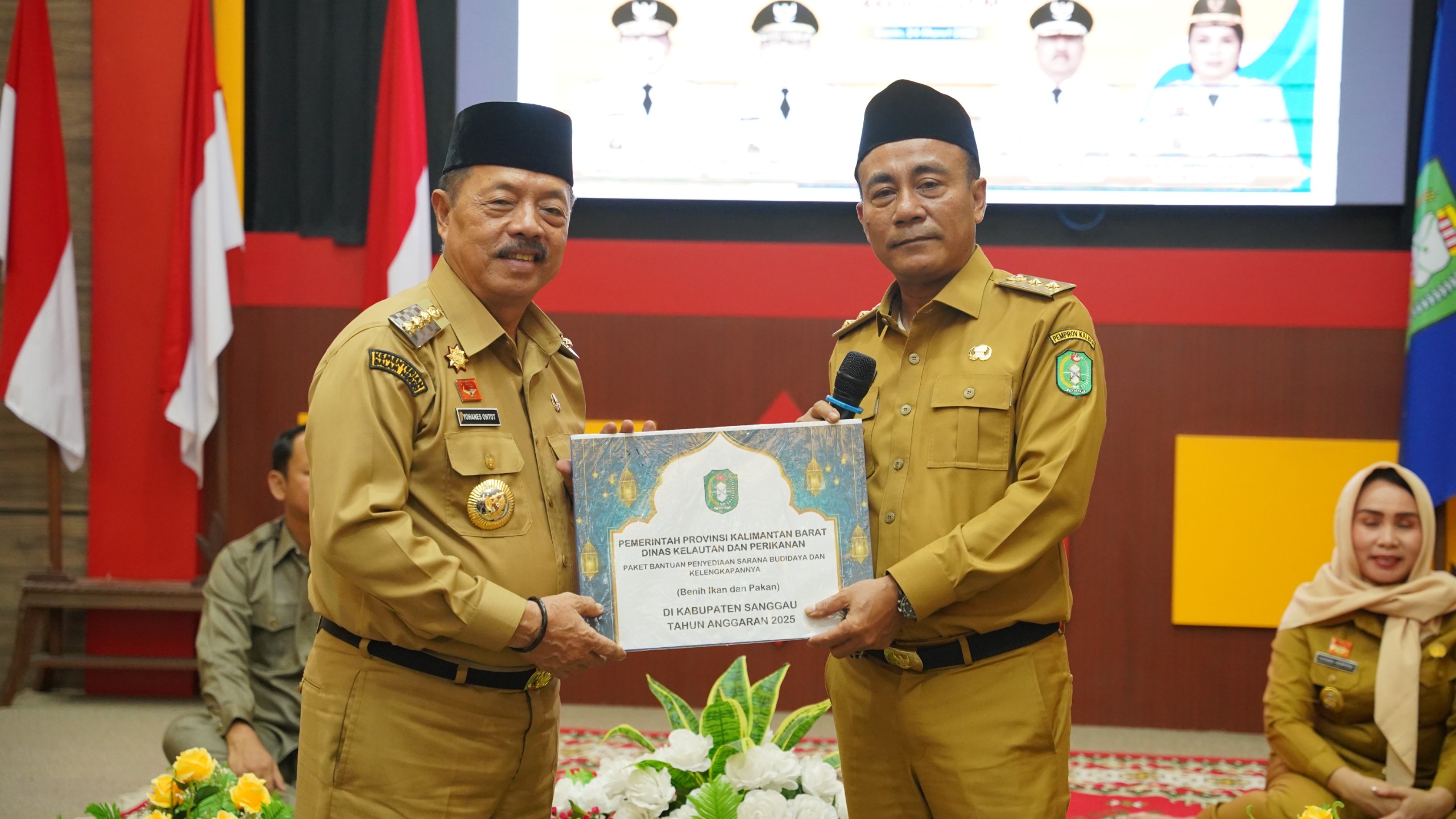 Wakil Gubernur Kalimantan Barat, Krisantus Kurniawan melakukan silaturahmi ramadan dan bakti sosial, Senin (24/3)