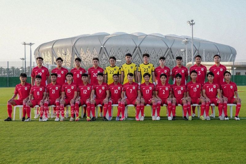 Skuad Timnas Indonesia U-17.