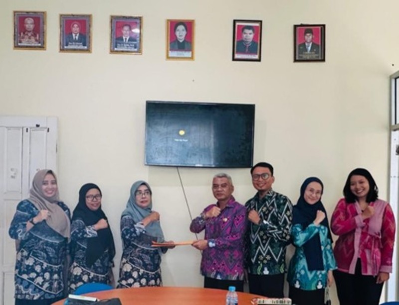 LKD Kalimantan Barat saat melaksanakan Pengawasan Kearsipan Eksternal di Kabupaten Kubu Raya, beberapa waktu lalu.