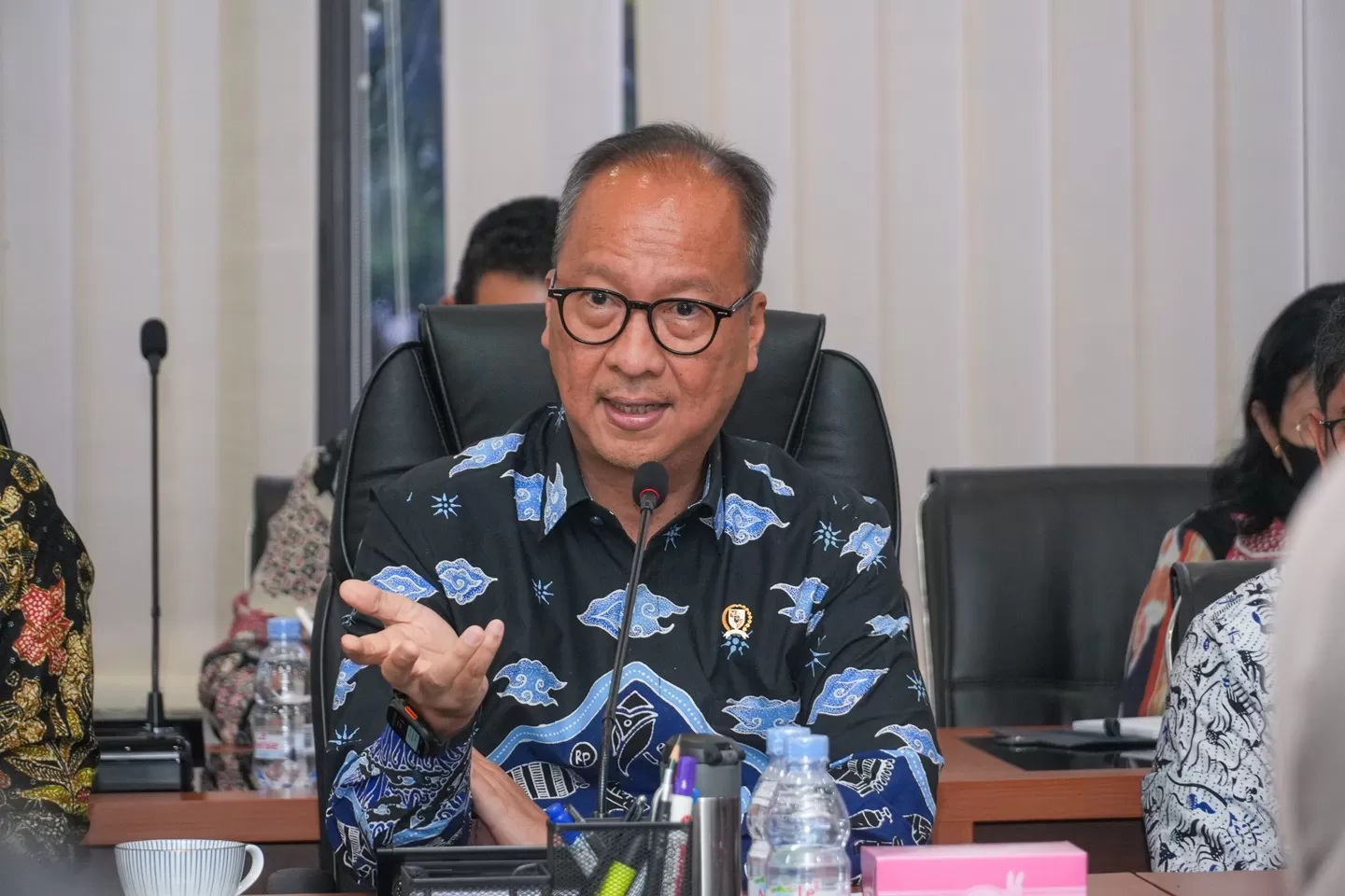 Menteri Perindustrian Agus Gumiwang Kartasasmita.