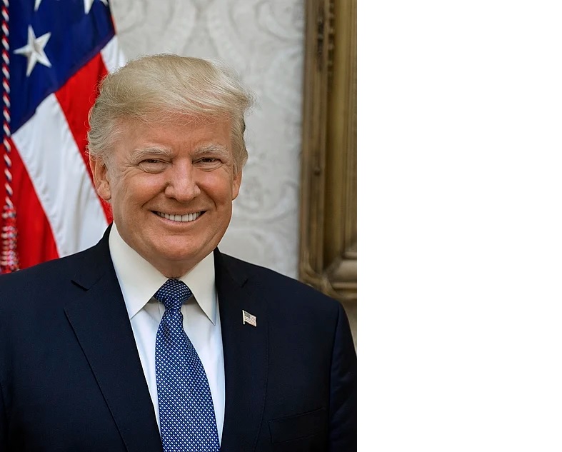 PRESIDEN AS, DONALD TRUMP