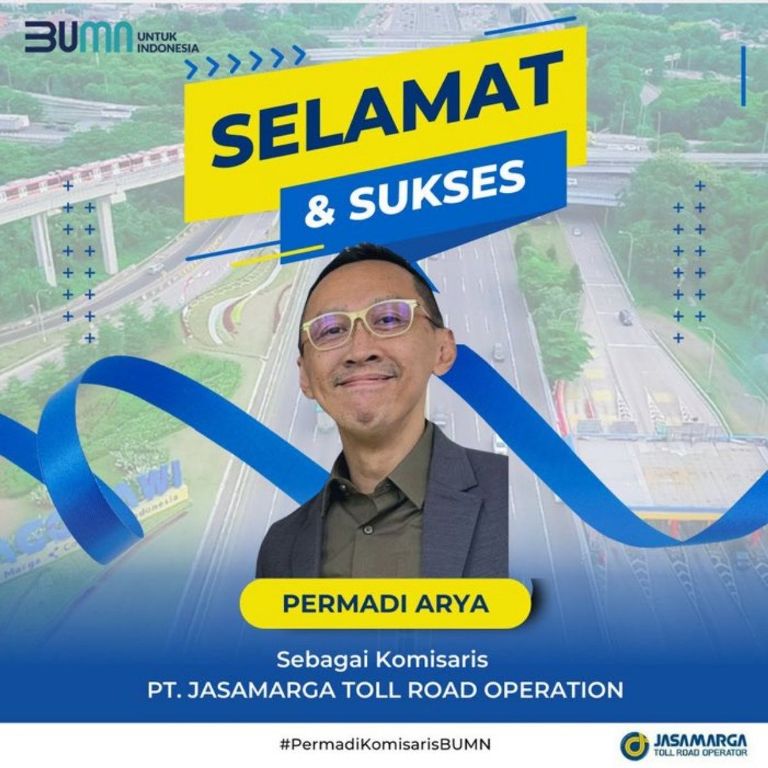 Poster bergambar Permadi Arya bertebaran di media sosial ditunjuk jadi Komisaris JMTO.