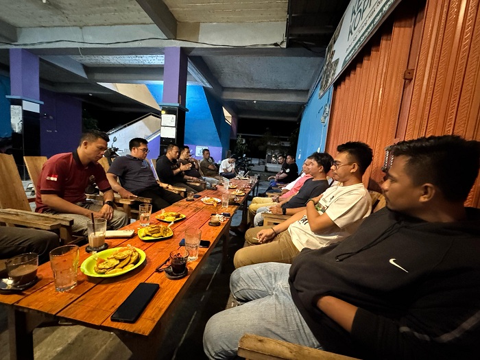 RAPAT: Dewan Pimpinan Cabang (DPC) Tani Merdeka Indonesia (TMI) Kabupaten Kayong Utara menggelar rapat perdana.
