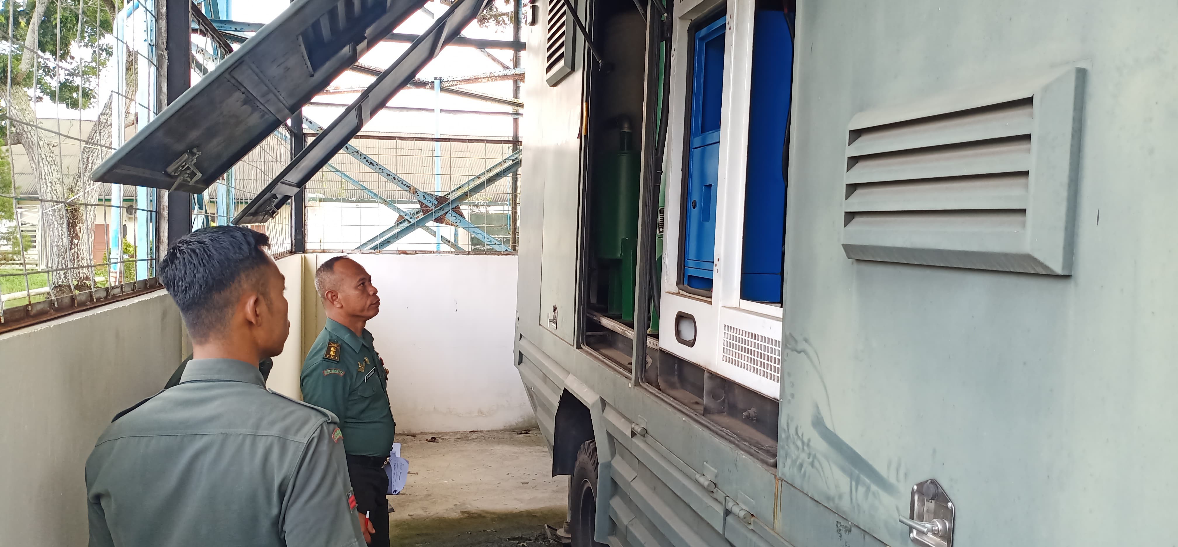 CEK KESIAPAN: Pemeriksaan di RS Kartika Husada dan Deninteldam, Kamis (10/4) dalam rangka persiapan Sertijab.