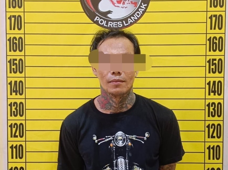 Seorang pria berinisial A, warga Desa Untang, Kecamatan Banyuke Hulu, Kabupaten Landak, diamankan pada Rabu (9/4) karena diduga terlibat dalam peredaran narkoba jenis sabu.