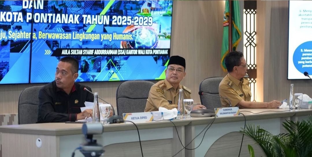 MUSRENBANG: Gubernur Ria Norsan membuka Musrenbang RKPD Kota Pontianak dan Musrenbang RPJMD Kota Pontianak 2025&ndash;2029.