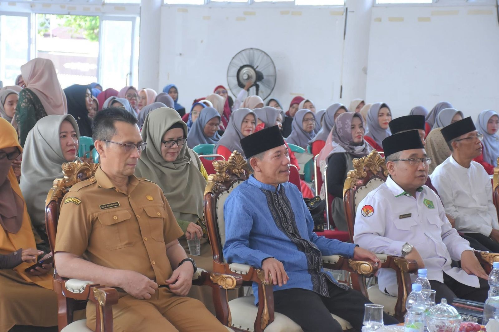 HALAL BIHALAL: Wabup Ketapang, Jamhuri Amir, menghadiri acara Halal Bihalal kepala sekolah dan guru SD/MI se-Benua Kayong, Selasa (15/4).