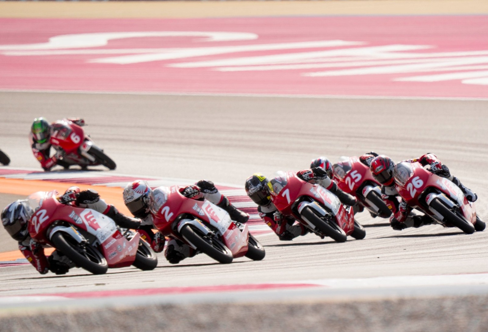 Pebalam AHM di Idemitsu Asia Talent Cup (IATC) 2025 putaran Qatar.